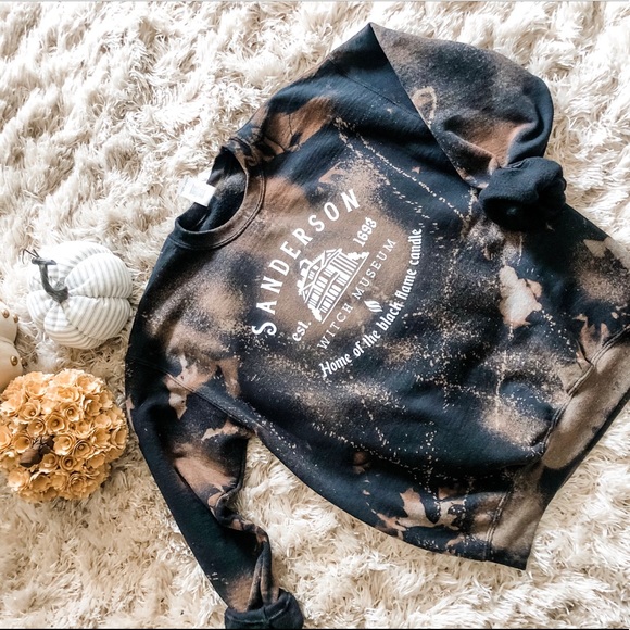 Gildan Tops - Bleached Sanderson Sisters Crewneck Sweatshirt